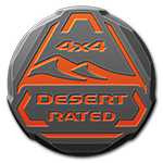 Logo Desert Rated