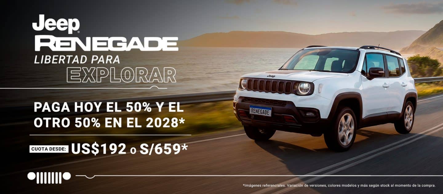 Jeep Renegade promoción