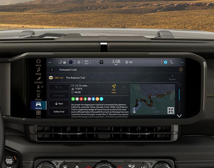 2025 Jeep® Wrangler Technology, Safety & Infotainment