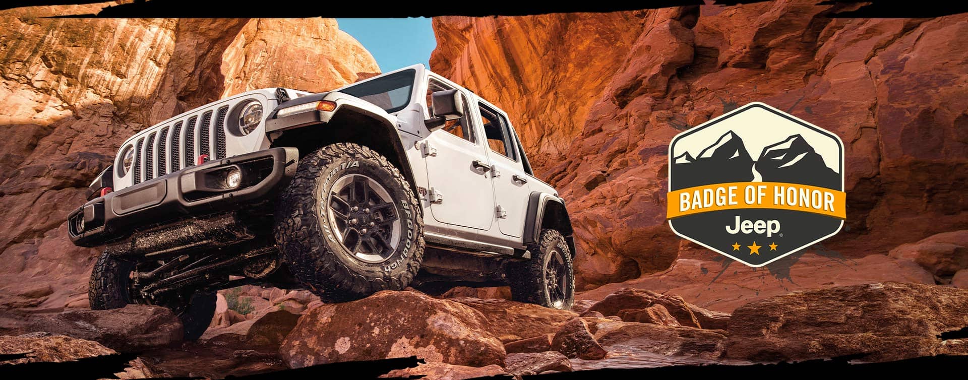 Jeep® Trail Rated Badge - Off Road Certification