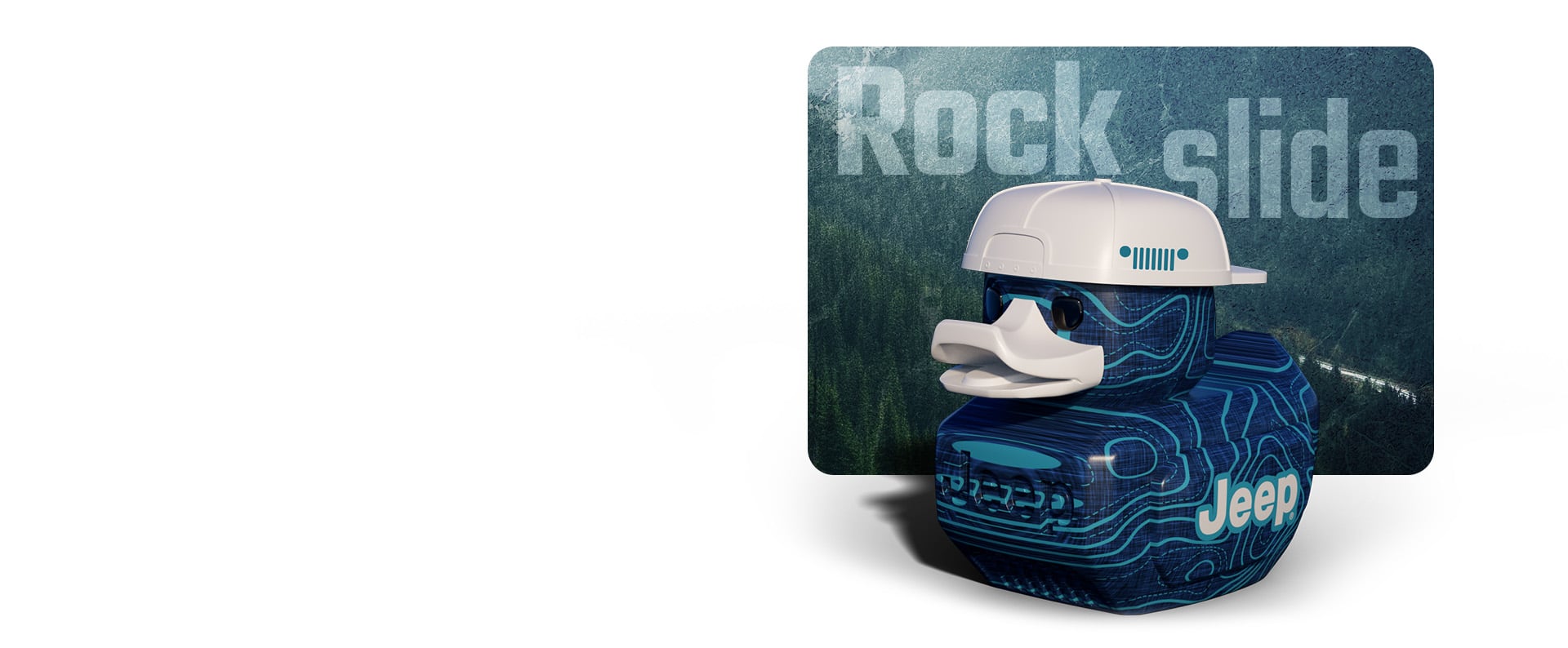 The Jeep Rockslide duck.